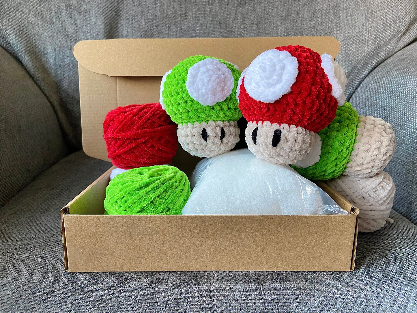 Mushroom Crochet Kit - Crochet Your Own Plushie