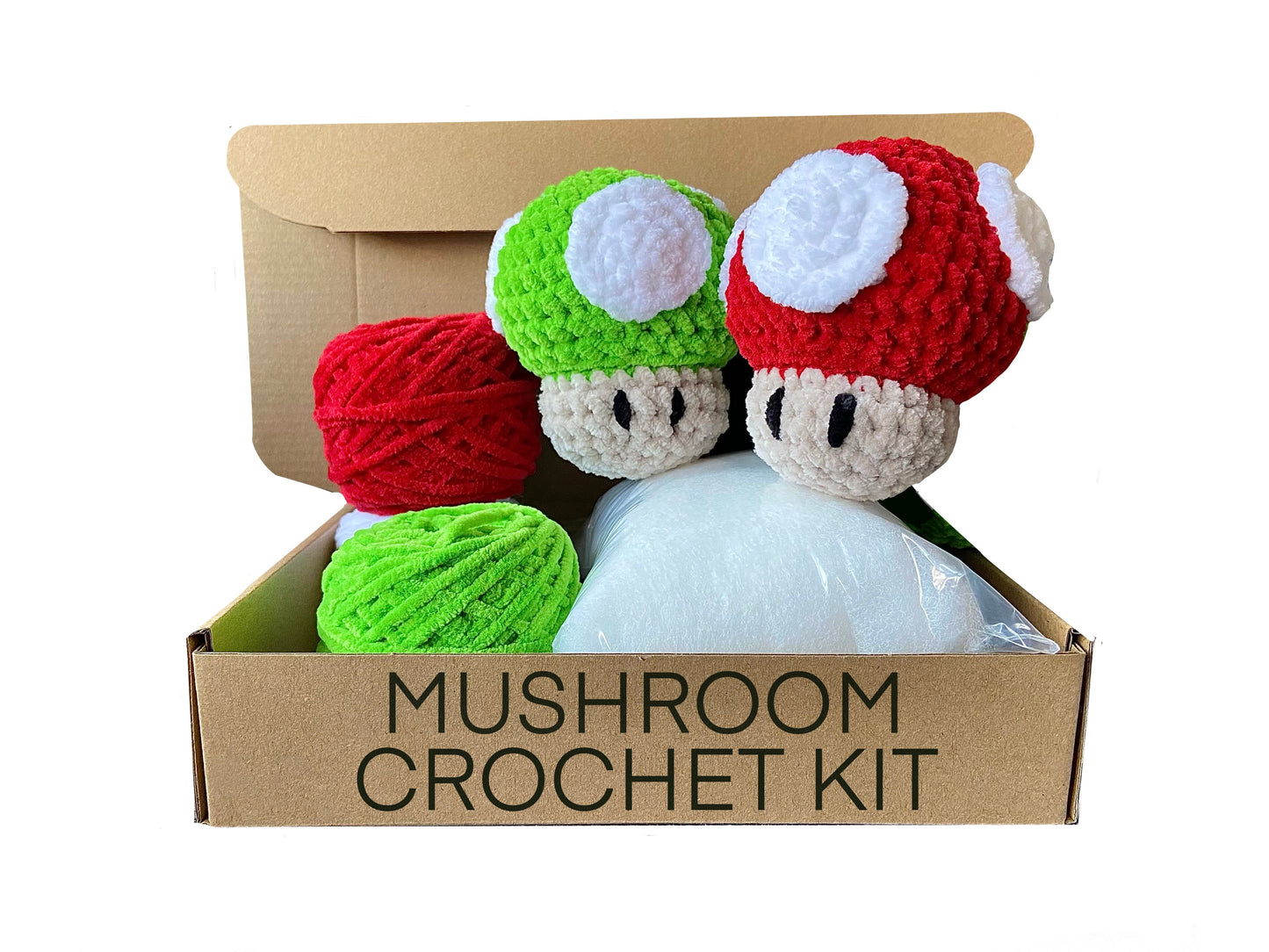 Mushroom Crochet Kit - Crochet Your Own Plushie