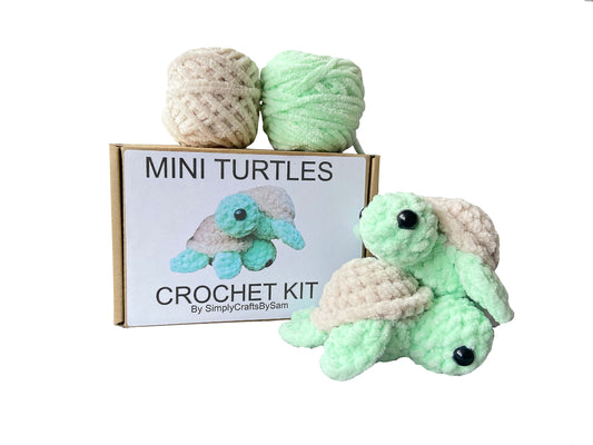 Mini Turtles Crochet Kit