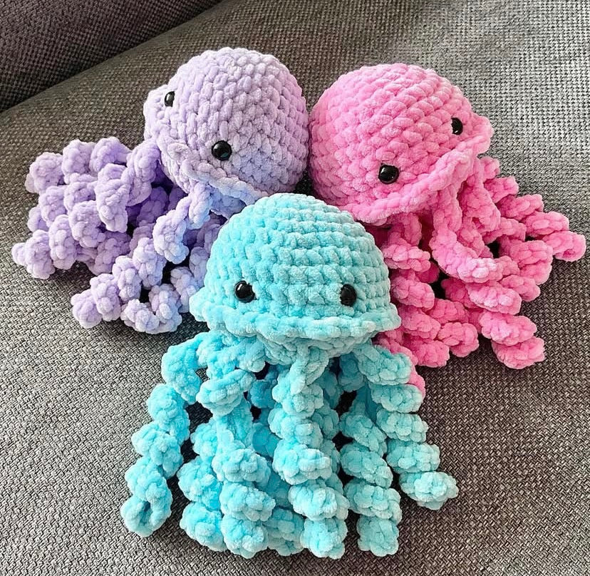 Jellyfish Crochet Pattern - Downloadable PDF
