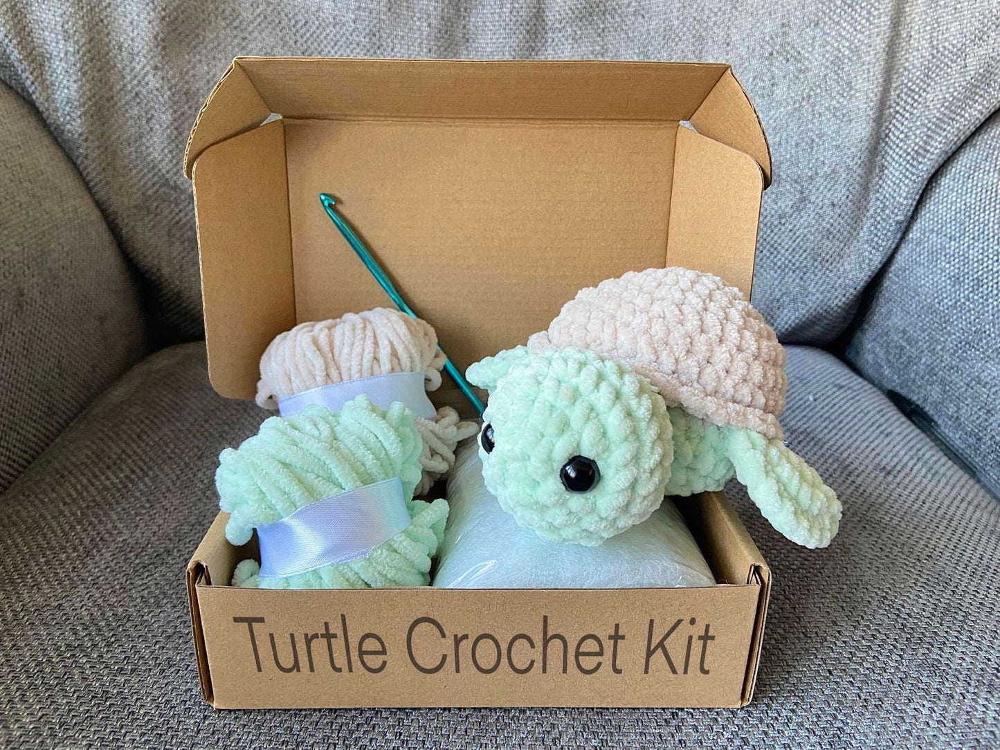 Turtle Crochet Kit - Crochet Your Own Plushie