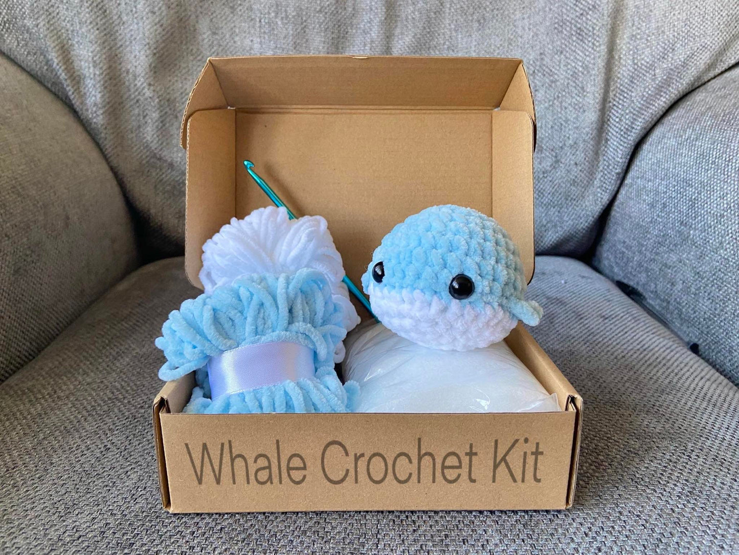 Whale Crochet Kit - Crochet Your Own Plushie