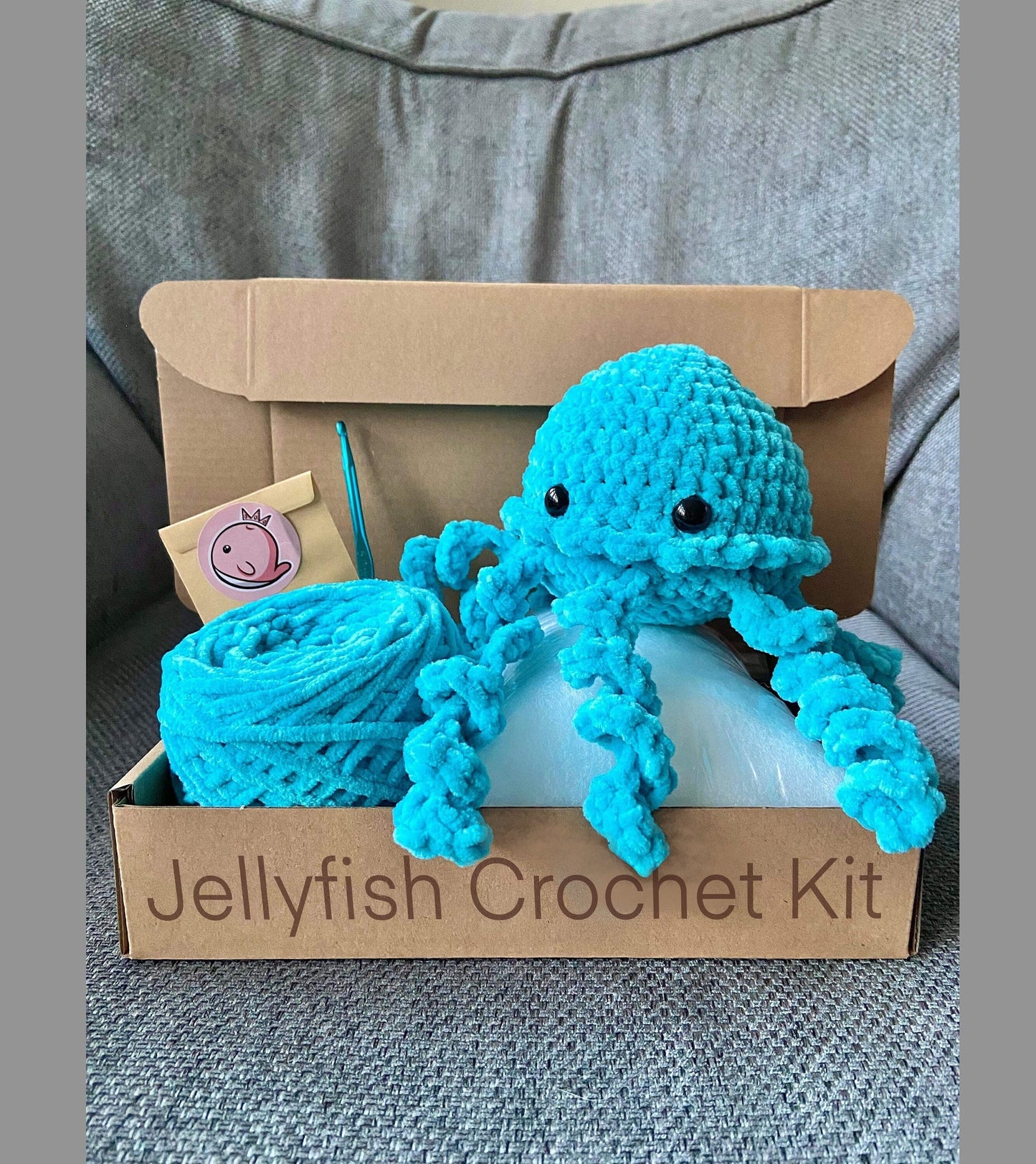 Jellyfish Crochet Kit - Crochet Your Own Plushie