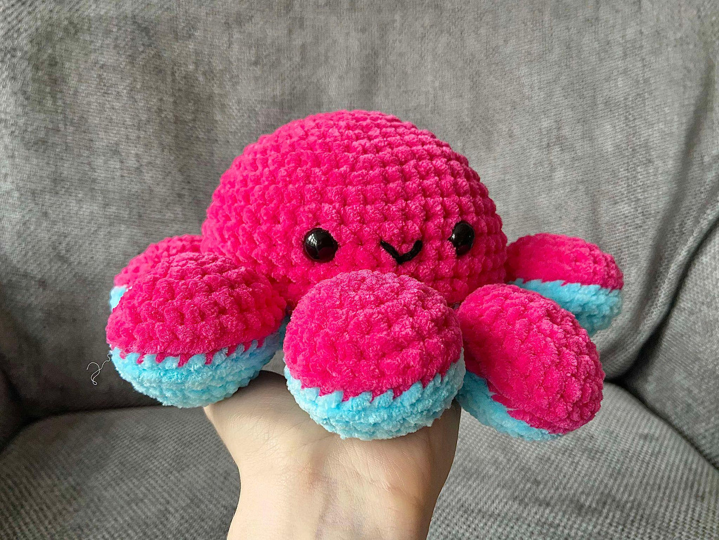 Bundle of 3 Reversible Octopus Crochet Kits