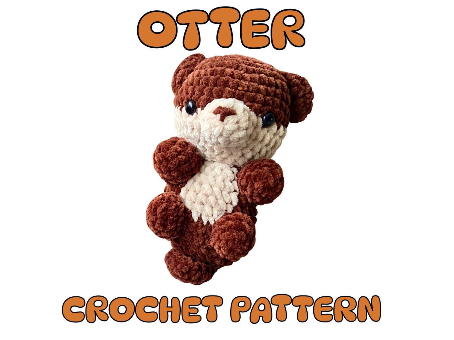Otter Crochet Pattern - Downloadable PDF