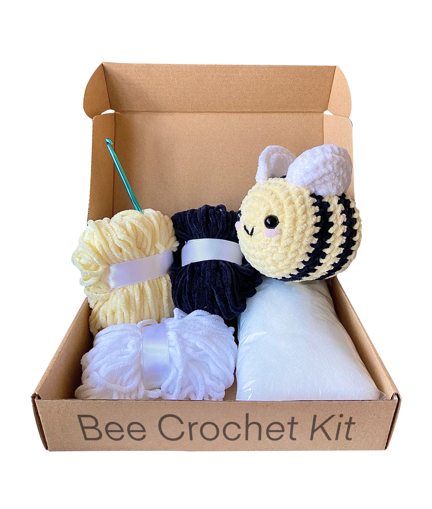 Bundle Pack - Mini and Large Bee Crochet Kit