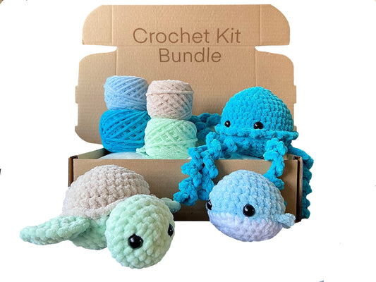 'Under the Sea' Crochet Kit Bundle