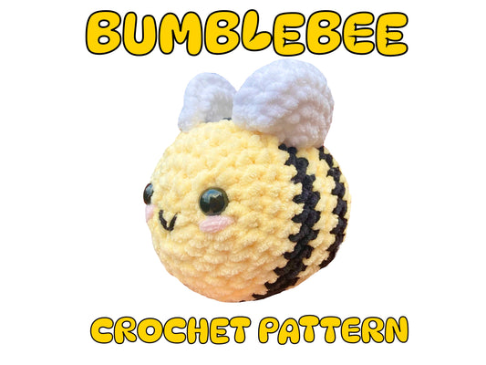 Bee Crochet Pattern - Downloadable PDF