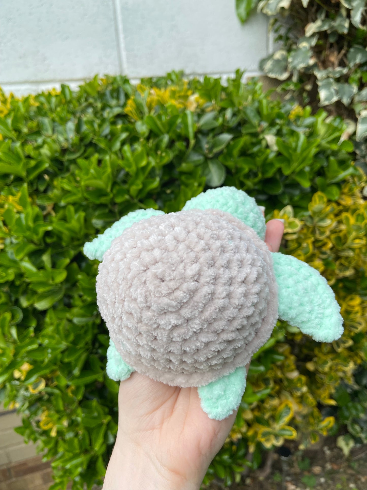 Turtle Plushie - Hand Crocheted Plushie