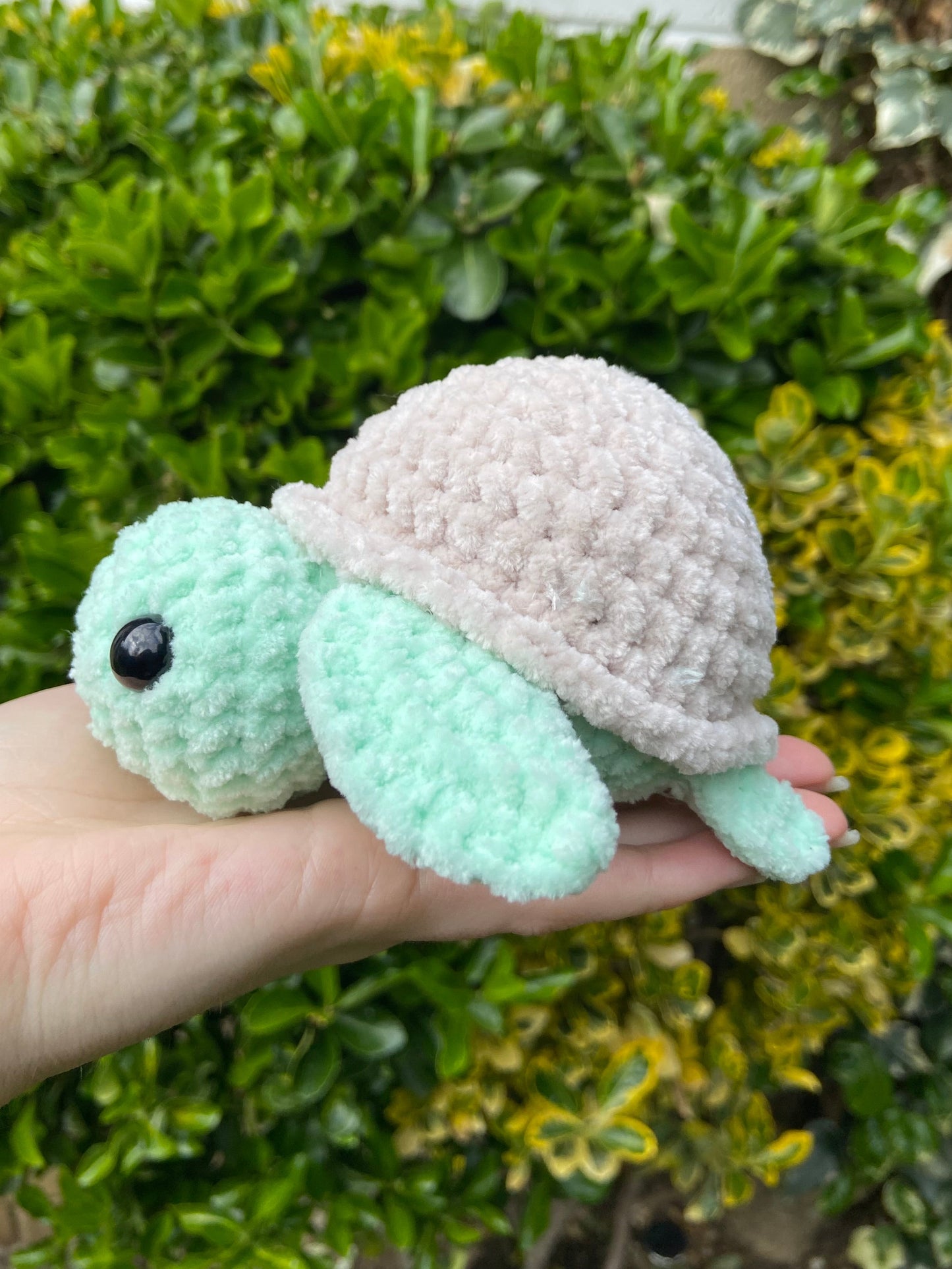 Turtle Plushie - Hand Crocheted Plushie