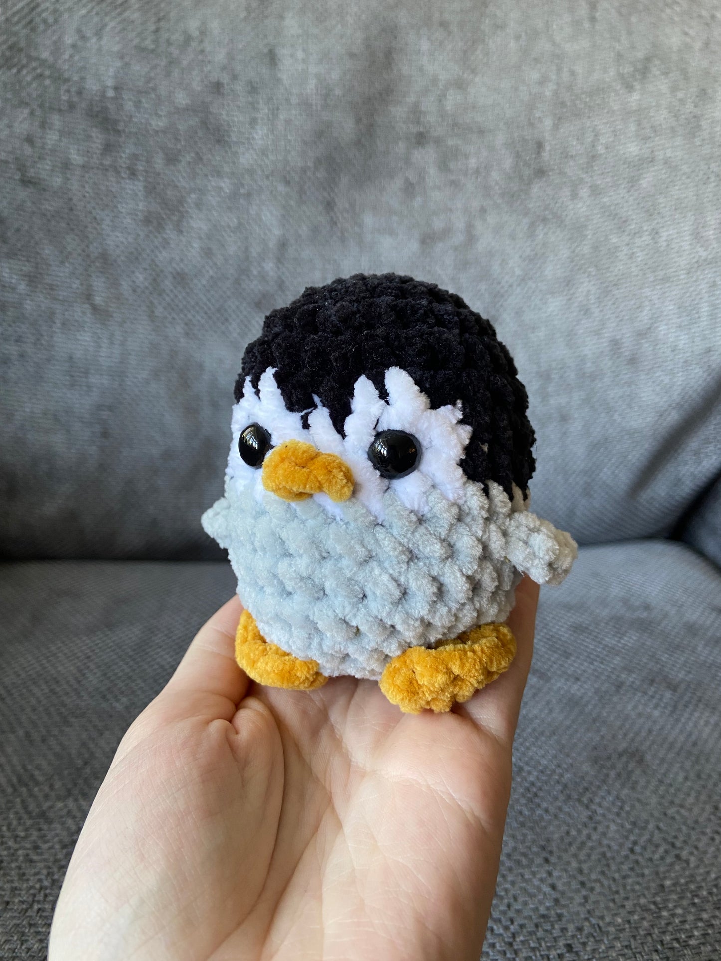 Bundle Pack - Mini and Large Penguin Crochet Kit