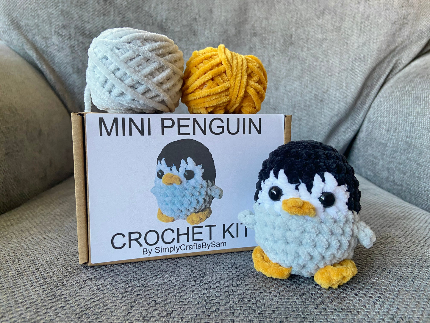 Mini Penguin Crochet Kit