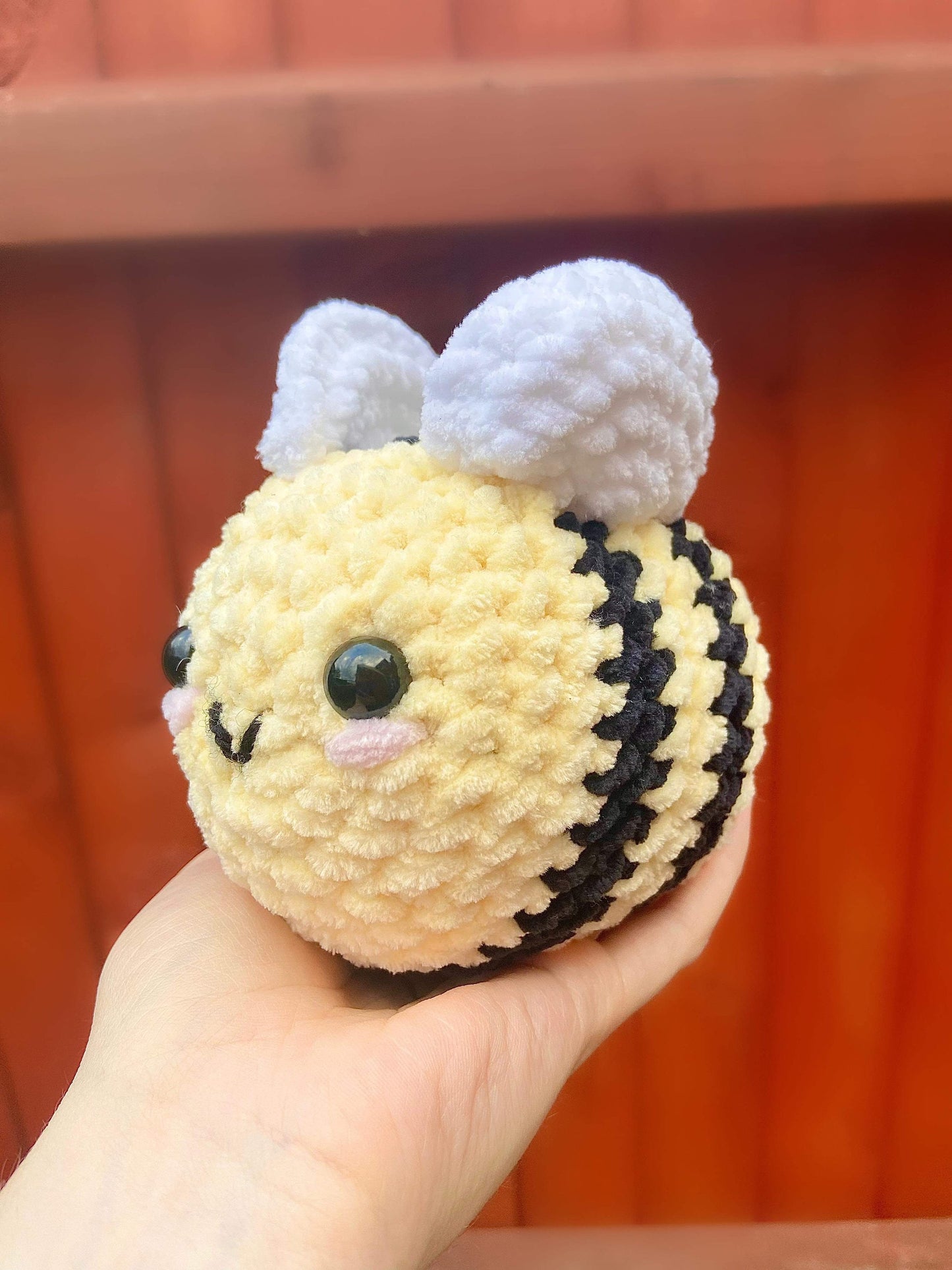 Bee Crochet Pattern - Downloadable PDF