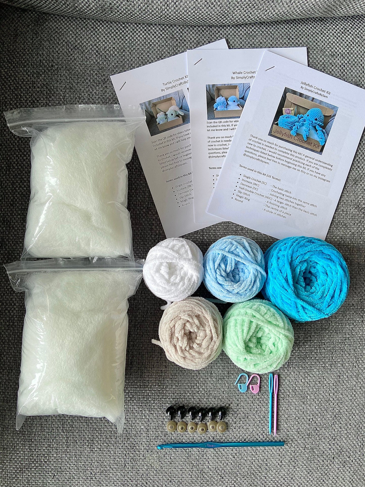 'Under the Sea' Crochet Kit Bundle