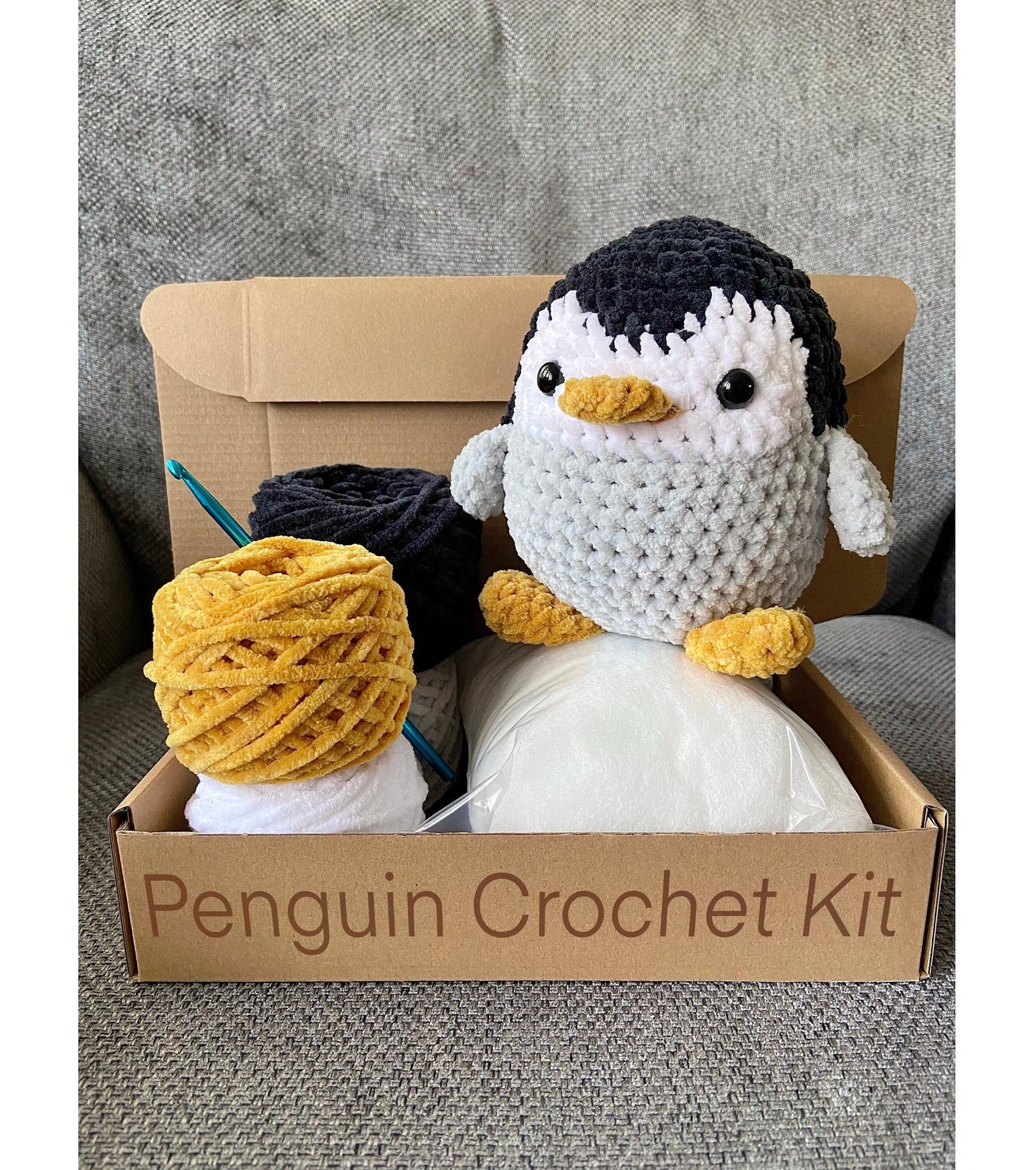 Penguin Crochet Kit - Crochet Your Own Plushie