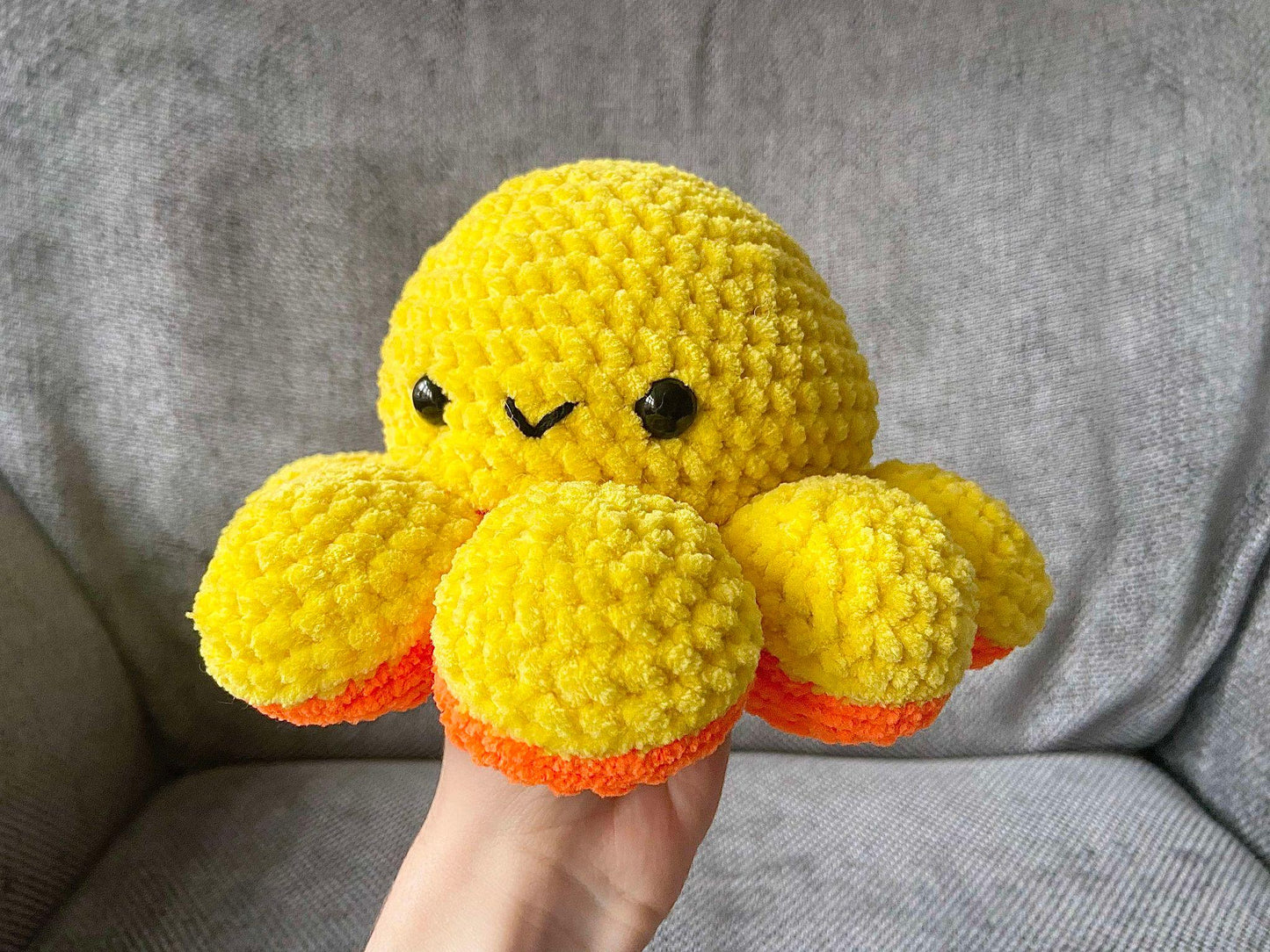 Bundle of 3 Reversible Octopus Crochet Kits